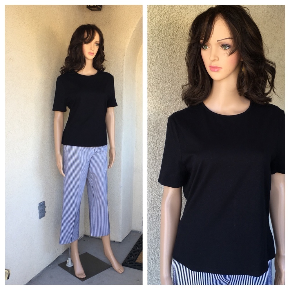 St John Sports pants size 4 and Black shirt size M